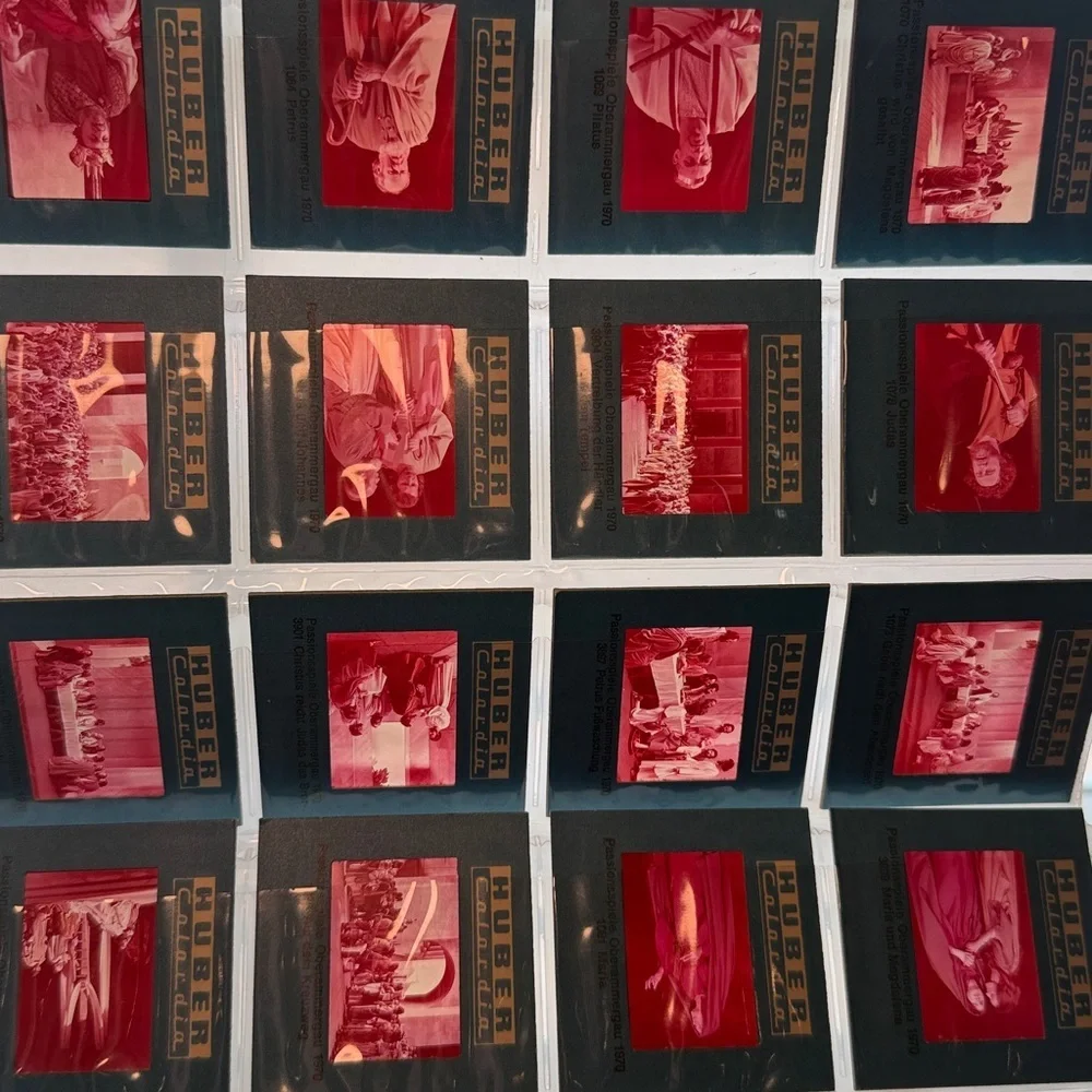 Kodak Film Vintage 1960s Vaticano Souvenir 60 Color Slides EUC